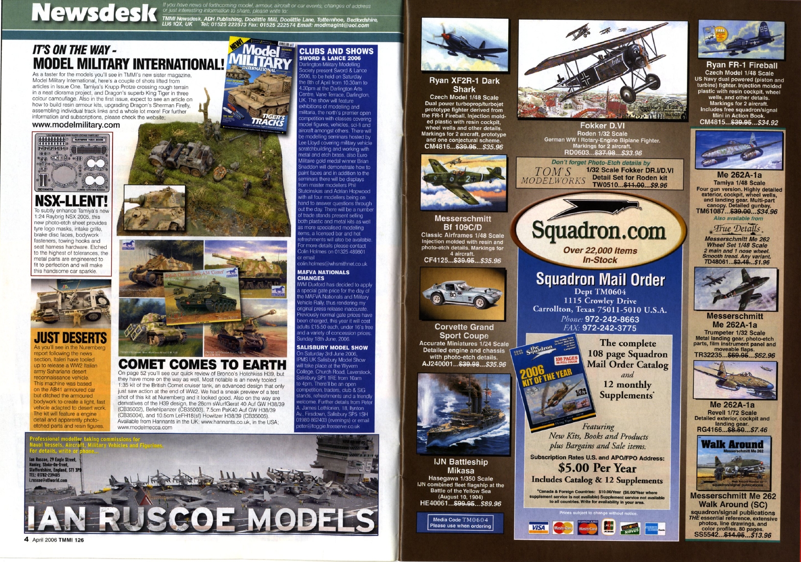 Tamiya Model Magazine 126 (2006-04)